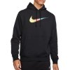 Nike Sportswear bluza męska kangurka czarna z nadrukiem